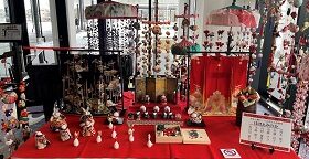 つるし雛展示